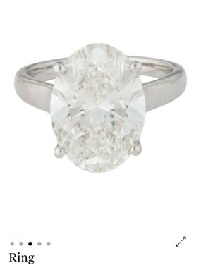 7.08ctw Lab-Grown Diamond
Engagement Ring